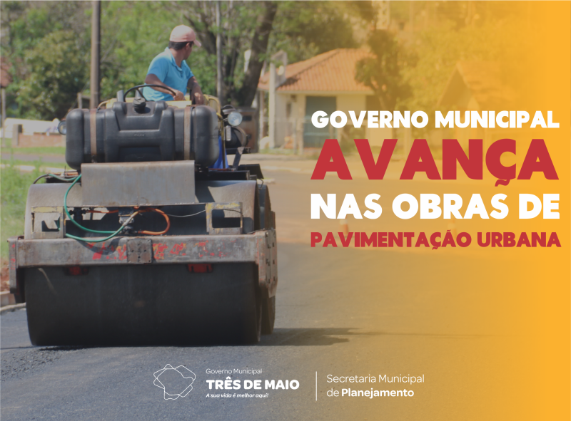 Governo Municipal investe em pavimentação no município